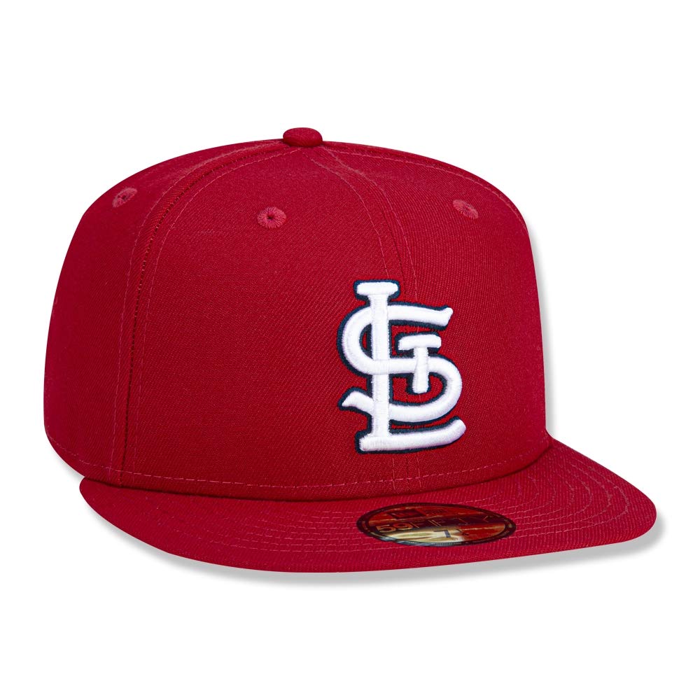 St. Louis Cardinals Authentic Collection 59FIFTY Fitted Hat by New Era – Cotton, Red, Model 194457371070