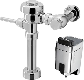 111 Water Closet Flushometer, 3780000 & Sloan EBV-500-A Retrofit, 3325500 Bundle - Fixture Connection Top Spud, 1.6 GPF Flush Valve, Exposed Side Mount Sensor, 72 Hour Sentinel Flush