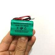 34-051 ITI 34051 6HR-AAAU 6HRAAAU 7.2v 750mAh Ni-MH Battery Pack Replacement for Security Alarm System 6HRAAAU by Battery Hawk – Model 47125-D