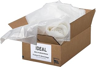 IDEAL AC0924H Shredder Bags – 40” x 58” Gusseted, 79-Gallon Capacity, Heavy-Duty Bags for IDEAL Shredder 5009 Model