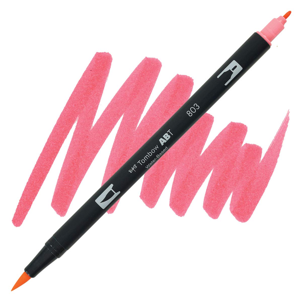 AMERICAN INC. TOMBOW Dual Brush MR Pink Punch – Nylon, Pink Punch, Model 56607