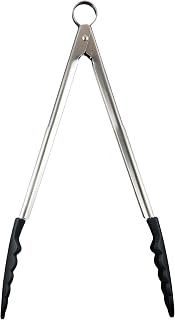 Cuisipro Silicone Tong 12" Black