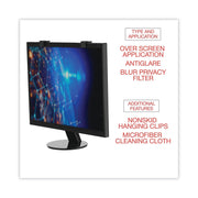 46413 Premium Anti-Glare Blur Privacy Monitor Filter for 19 to 20 Inches LCD () by Innovera – 1-Pack, Model IVR46413