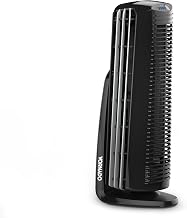 Vornado Duo Small Room Tower Air Circulator Fan, Black, 14 In.