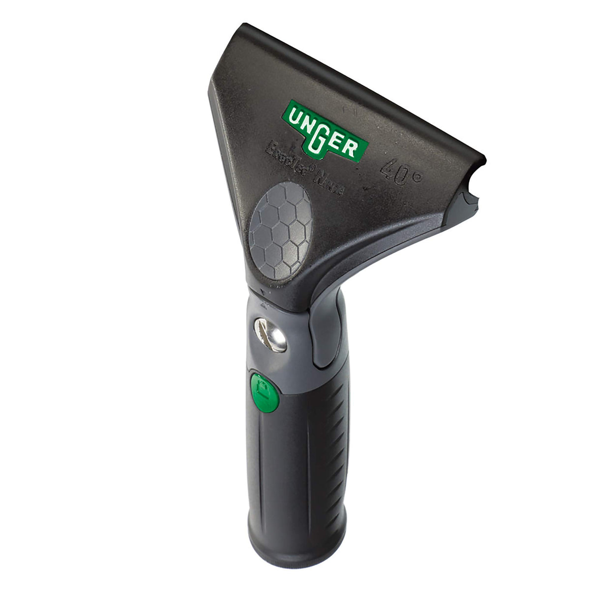 Black 12" Window Washer and Squeegee by UNGER – 30cm, Rubber, Black, Model EN300