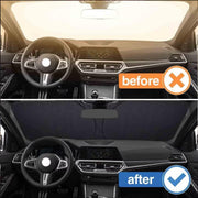 Sun Visor for car windscreen Compatible with BMW M4 CSL 2022-2024，Sun Protection Foldable （Silver） by generic – Compatible with M4 CSL 2022-2024, Model windscreen sun shade