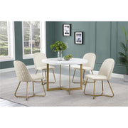 Best Quality Cream / Contemporary / 1 Table & Chair Sets