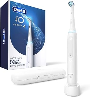 Oral-B iO Series 4 Electric Toothbrush with (1) Brush Head, Rechargeable, White
