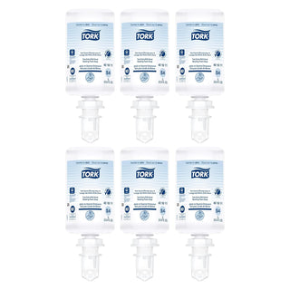 Tork Extra Mild Hand Washing Foam Soap S4, 6 x 1L, 401811 (formerly 401211)