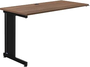 Global Industrial 48"W x 24"D Left Handed Return Table, Walnut