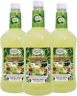 MASTER OF MIXES Spicy Margarita Drink Mix, Ready to Use, 1.75L, 3 Pack | Lime Juice With Jalapeño Peppers, Tart Citrus Flavor | Cocktails & Mocktails, Pour Ready, Consistent, Smooth Mixing Texture