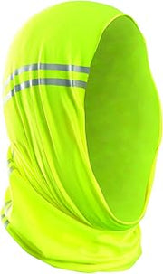OccuNomix Cooling Head Gaiter, Hi-Vis Wicking, Reflective, Yellow