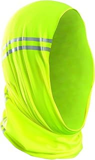 OccuNomix Cooling Head Gaiter, Hi-Vis Wicking, Reflective, Yellow