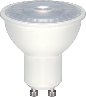 Satco Lighting 6.5 Watt LED MR16 Dimmable Light Bulb - 3000K Soft White - GU10 Bi Pin Base - 120 Volt - 40 Degree Beam Angle - Energy Star Certified (6 LED Light Bulbs)