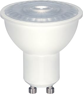 (6-Pack) Satco S9385 6.5MR16/LED/40'/50K/120V/GU10 6.5W 5000K MR16 120V GU10 Dimmable LED Lamp6