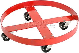 Global Industrial Steel Drum Dolly for 30 Gallon Drum, Steel Wheels 1000 Lb. Capacity
