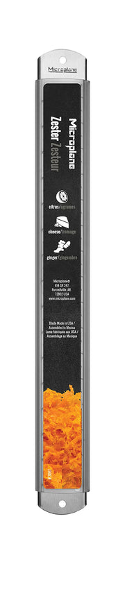 40001 Stainless Steel Zester (3 Pack) by Microplane – 3 Pack, Stainless Steel, Silver, Pack of 3, Model MP-004