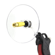 Blow Gun Chip Guarding Shield by Milton – 11"L x 7"W x 5"H, Silver, Model S-160CHIP