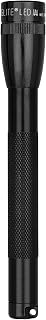 MagLite Mini LED Flashlight – Compact, Water-Resistant, Twist On/Off, 2-Cell AAA Battery-Powered – Black