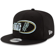 San Antonio Spurs 9FIFTY 2026 NBA Finals Snapback Cap by New Era – Polyester, Black, Model 71091759