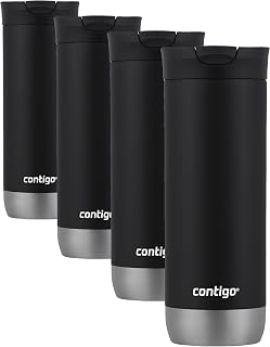 Contigo HuronTravel Mug Screw Cap Stainless Steel Drinking Cup
