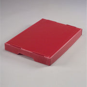 Corrugated Plastic Postal Mail Tote Lid Red - Lot of by Minnesota Diversified – One Size, Plastic, Red, Pack of 10, Model 7532R