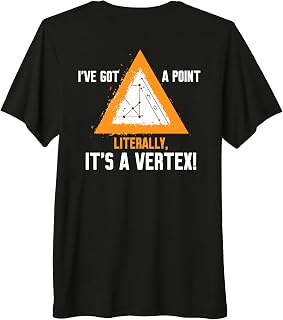 I'VE GOT A POINT LITERALLY, IT'S A VERTEX! Premium Tri-blend T-Shirt