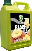 Possmei Flavored Syrup, Peach, 5.5 Pound