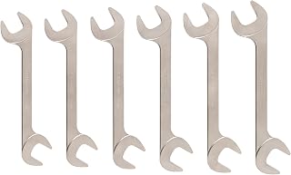 TEKTON Angle Head Open End Wrench Set, 6-Piece | WAE92004