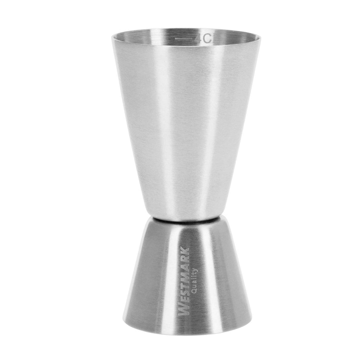 Jigger 2/4 cl by Westmark – 20 mL (0.68 oz) and 40 mL (1.35 oz), 40 milliliters, Stainless Steel, Model 62772260