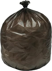 AbilityOne NSN1839769 - Maximum Performance Can Liners - Extra Heavy Duty - 33" x 39" - Brown