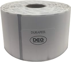 National Checking Blank DuraPeel Removable Label, 2 x 2 inch - 4 per case.