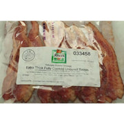 Fully Cooked Hickory Smoked Thick Slice Bacon by Jones Dairy Farm – 100 Gram