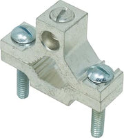 Southwire GCL1/0-14.12-1AD; 1PK Aluminum Grounding Clamp; 1/2"-1" Pipe Size; 14 SOL-#1/0 STR Wire Range; 1 Pack; Gray
