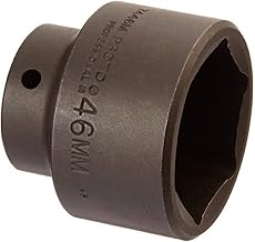 Stanley Proto J7446M 1/2" Drive Impact Socket, 46mm, 6 Point