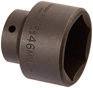 Stanley 1/2" Drive Impact Socket by Proto – 46mm, Blend, Multi, Model J7446M