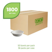 ECO PRODUCTS 6oz / White / Coupe Bowls (Vanguard) Bowls