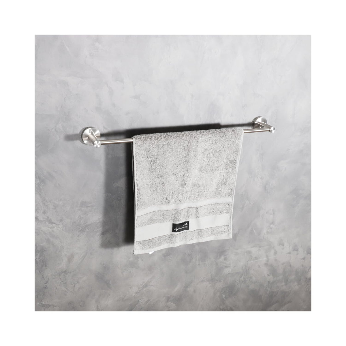 Alma 2-Pc Stainless Steel Hardware Set in Nickel by Elegant Kitchen and Bath – Stainless Steel, Nickel, Model HWB-11S2BNK
