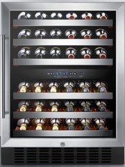 Summit Appliance Stainless Steel / 34500.0 milliliters / 1 Freestanding Wine Cellars