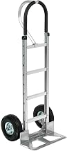 Global Industrial Aluminum Hand Truck Loop Handle, Pneumatic Wheels