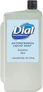 Liquid Dial 82839 1 Liter Sensitive Skin Antimicrobial Soap (Case of 8)