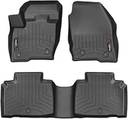 Custom Fit FloorLiners for Lincoln MKX, Nautilus, 1st & 2nd Row (44845-1-2), Black