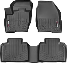 Custom Fit FloorLiners for Lincoln MKX, Nautilus, 1st & 2nd Row (44845-1-2), Black