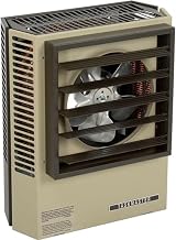 TPI/Raywall F1F5105N 5100 Series Fan Forced Unit Heater, Beige, with a Bronze Coated Grill Finish