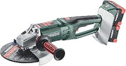 metabo 36V (18V x 2) Cordless 9-Inch Angle Grinder Kit | (2) 18V 8.0 Ah Batteries | Brushless Motor | Rotatable Main Handle | Paddle Switch | Fast Braking System | WPB 36-18 LTX BL 24-230 kit