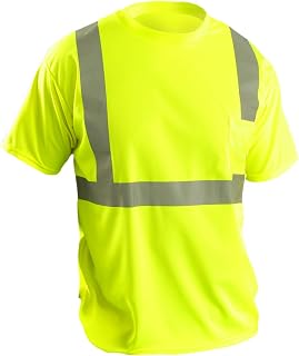 OccuNomix Classic Standard Dual Stripe Short Sleeve Wicking Birdseye T-Shirt