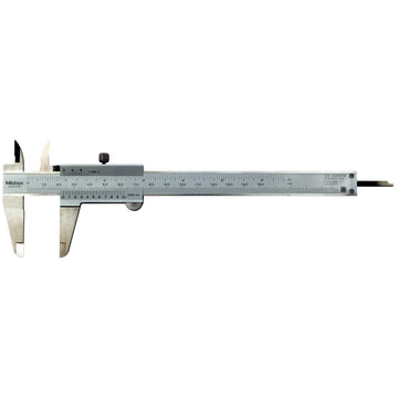 6"X150MM0.05MMX1/128"Vernier Caliper by Mitutoyo – 10.8"L x 4.56"W x 1.44"H, Stainless Steel, Model 530-104