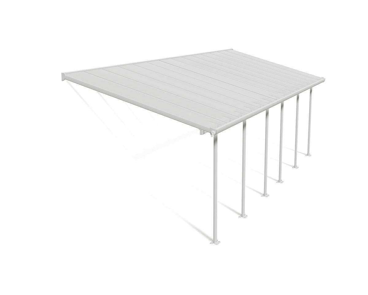 Palram White / 10' x 28' / Modern Awnings