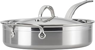 Hestan ProBond Forged 3.5-Quart Professional Clad Stainless Steel Sauté Pan with Lid
