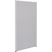 Lorell 1 / 60 by 72-Inch / Grey Fabric